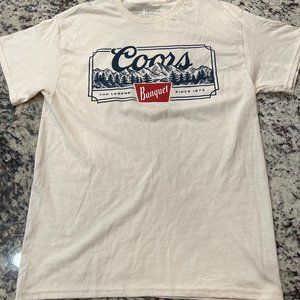 Cream/Tan Coors Tee